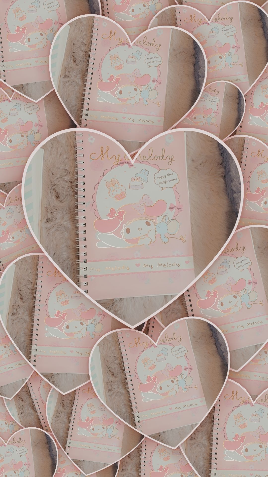 4 Sanrio Character-Themed Spiral Notebooks Collection"