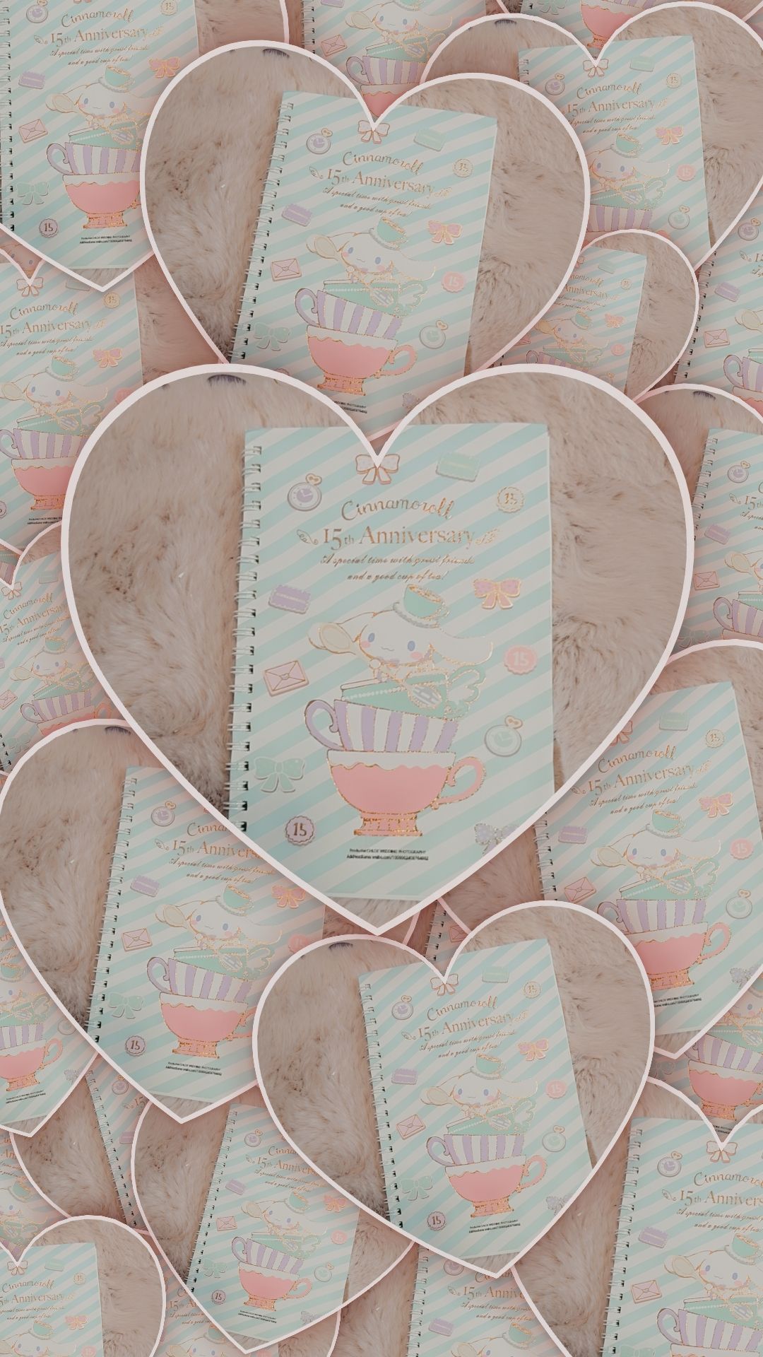 4 Sanrio Character-Themed Spiral Notebooks Collection"