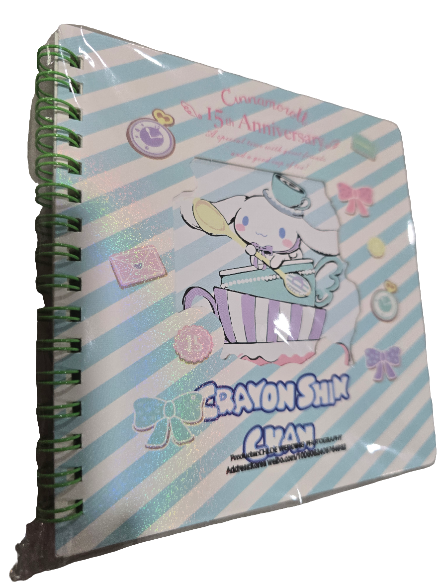 4 Sanrio Character-Themed Spiral Notebooks Collection"