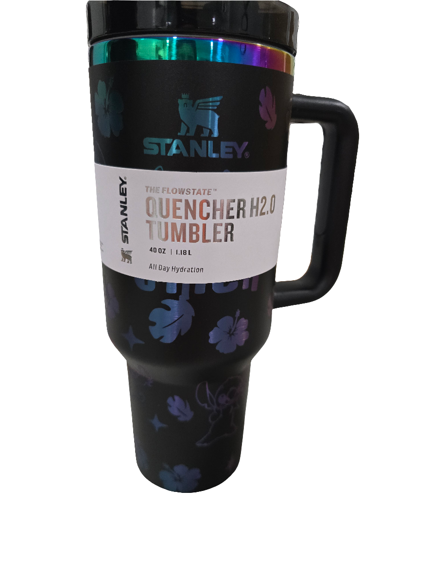 Stitch stanley basket with stuff