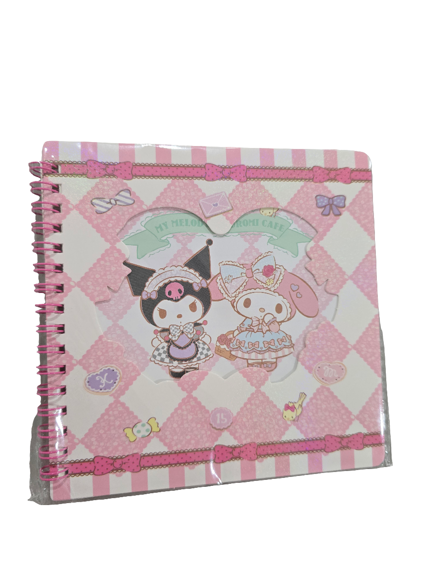 4 Sanrio Character-Themed Spiral Notebooks Collection"