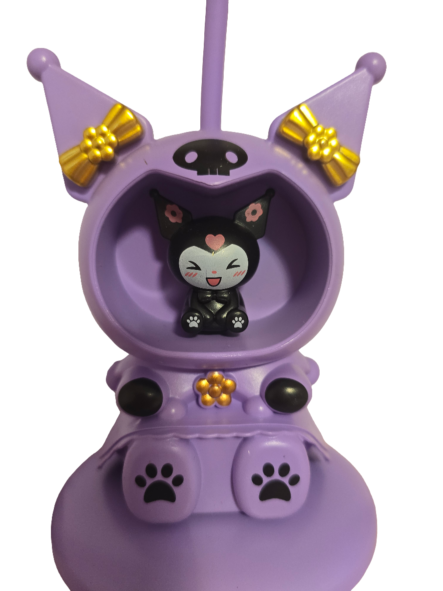 Kuromi kawaii LED lamp