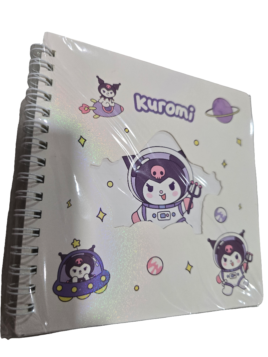4 Sanrio Character-Themed Spiral Notebooks Collection"