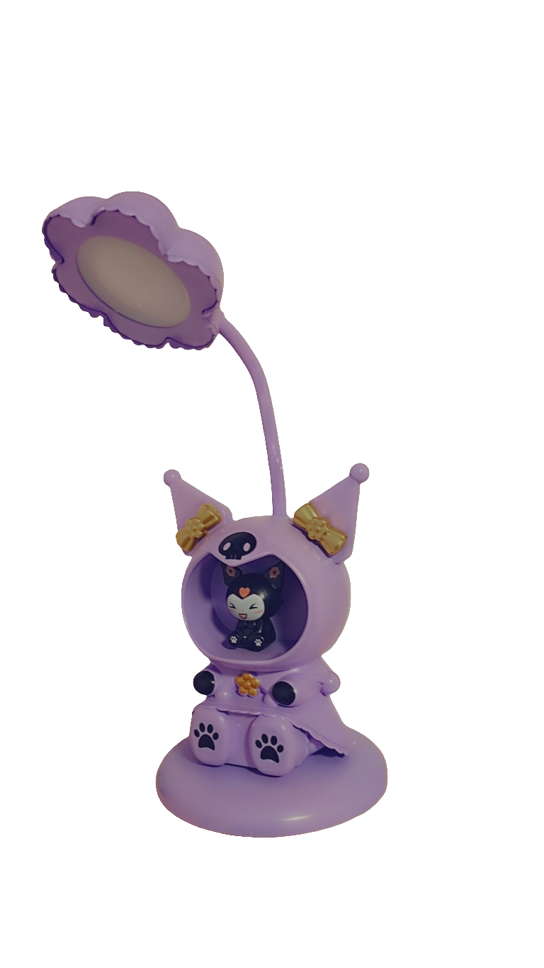 Kuromi kawaii LED lamp