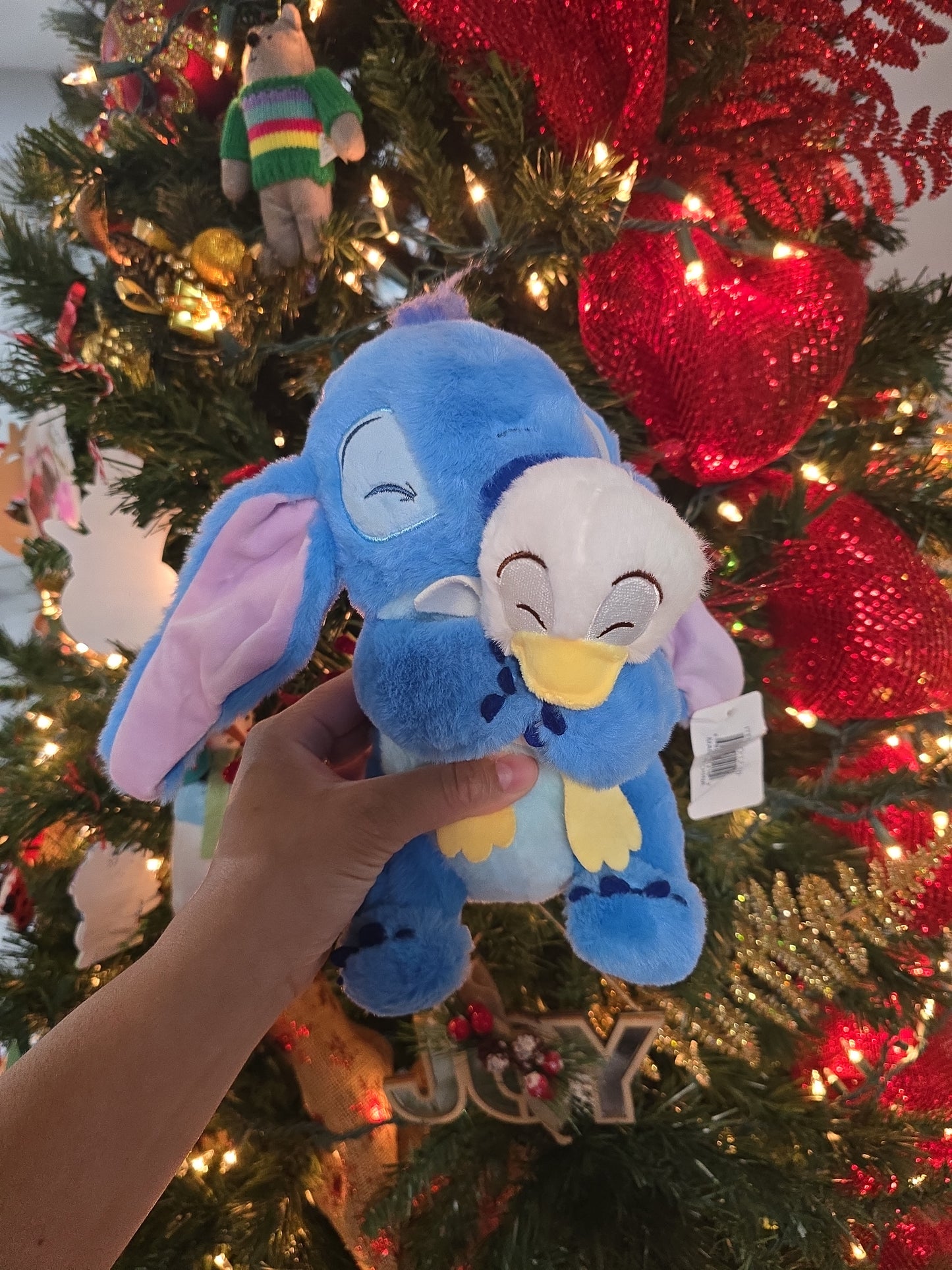 Stitch stanley basket with stuff