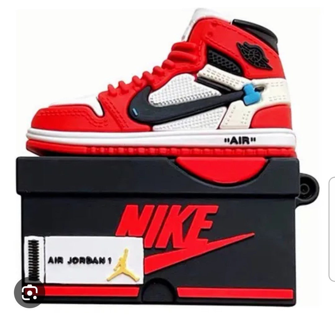 AirPods Pro 1 2 & AirPods 1 2 3 4 Case Retro Sneaker Shoe‑Box