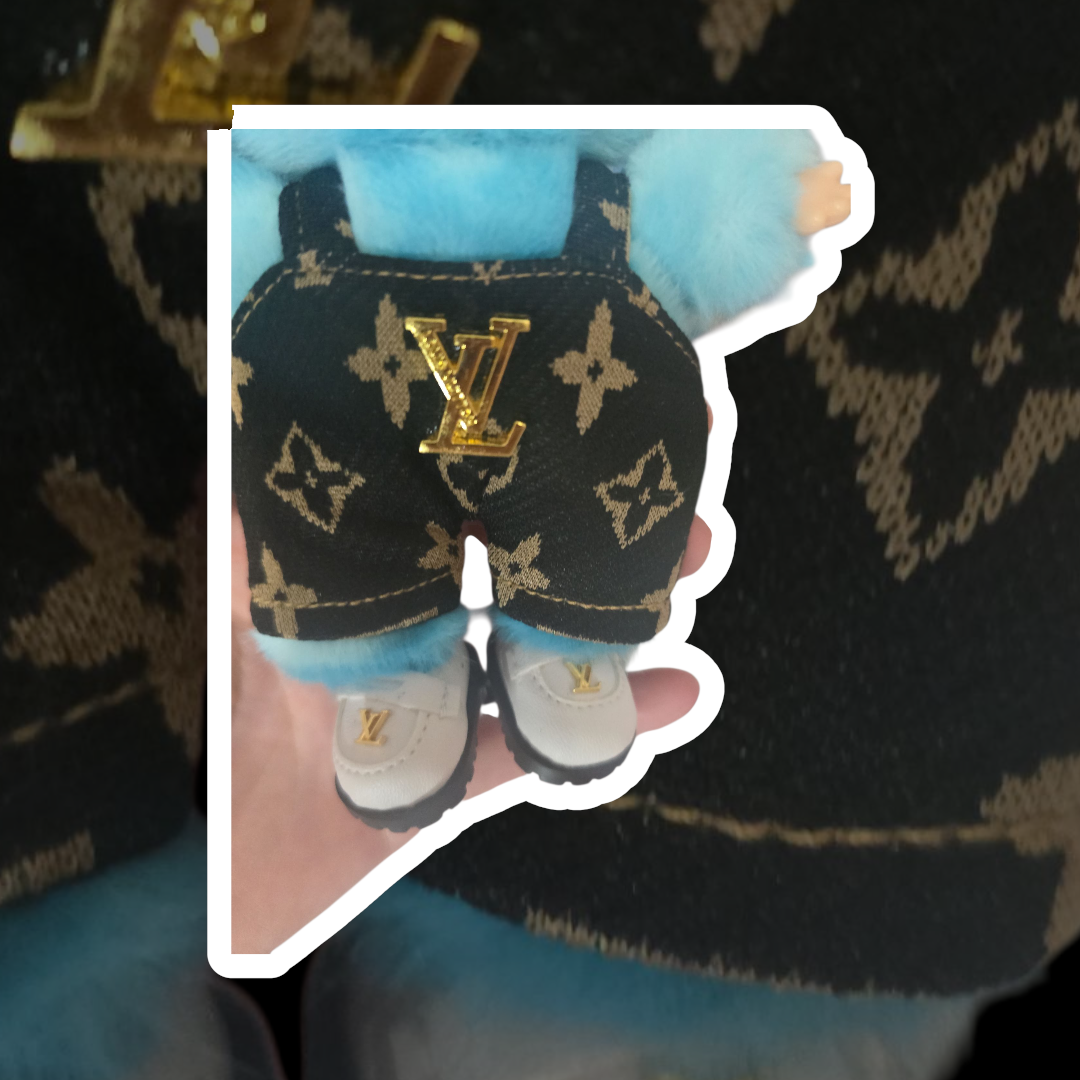 Labubu clothes Accessories outfit with matching shoes shown in the pic