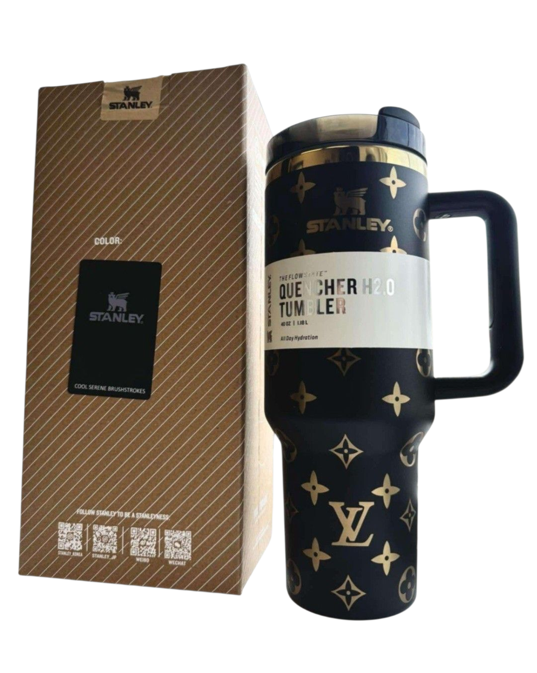 LV tumbler cup 40oz new in box