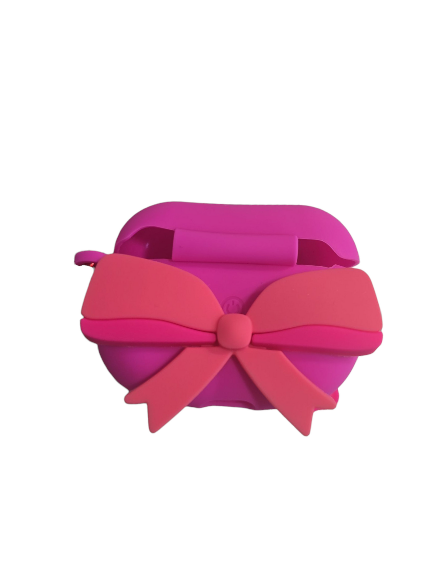 BARBIE Silicone Protective AIRPOD PRO CASE Shell w/CARRY LATCH Fuzzy Ball NEW!