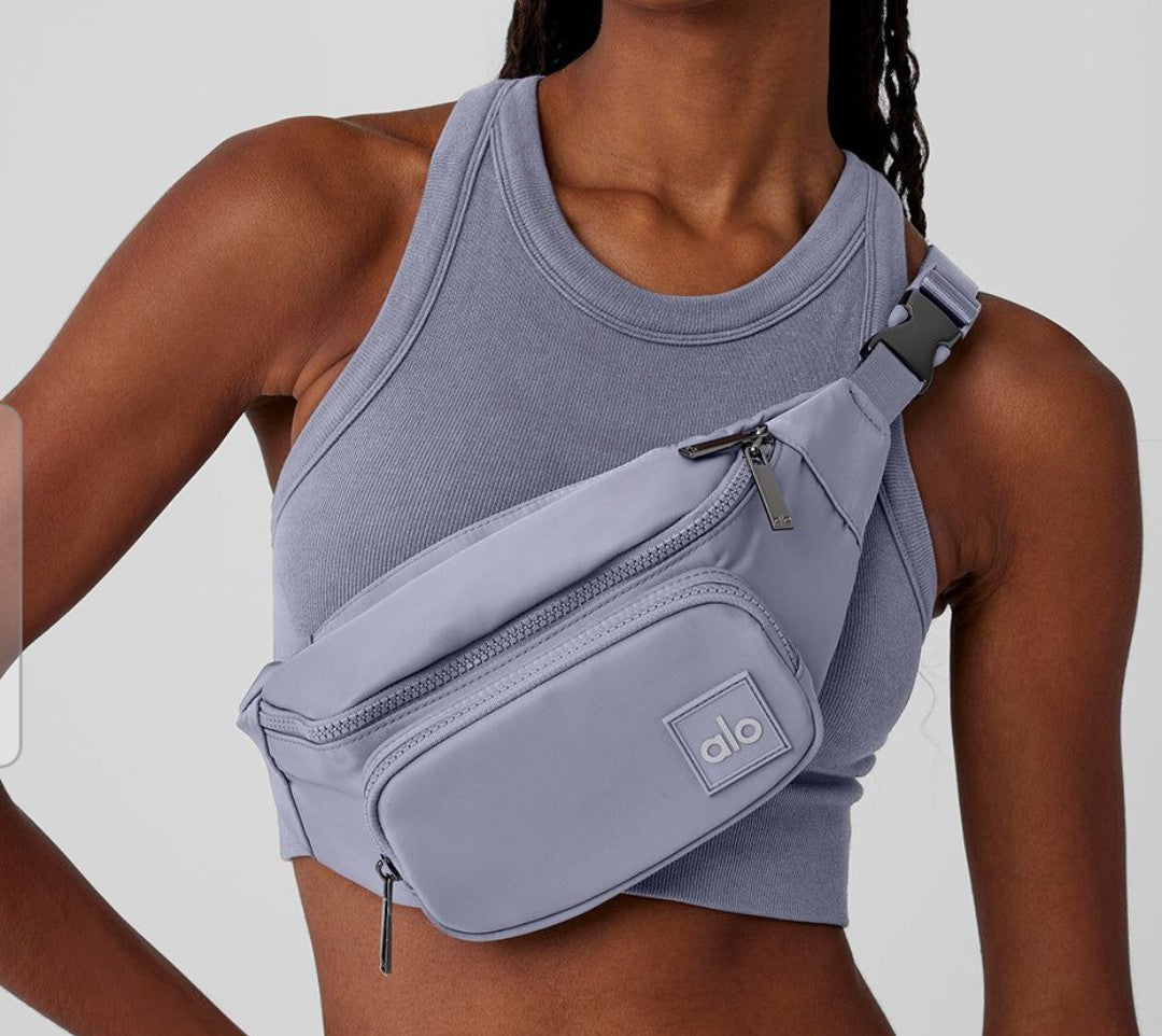 Alo Yoga Black Explorer Fanny Pack