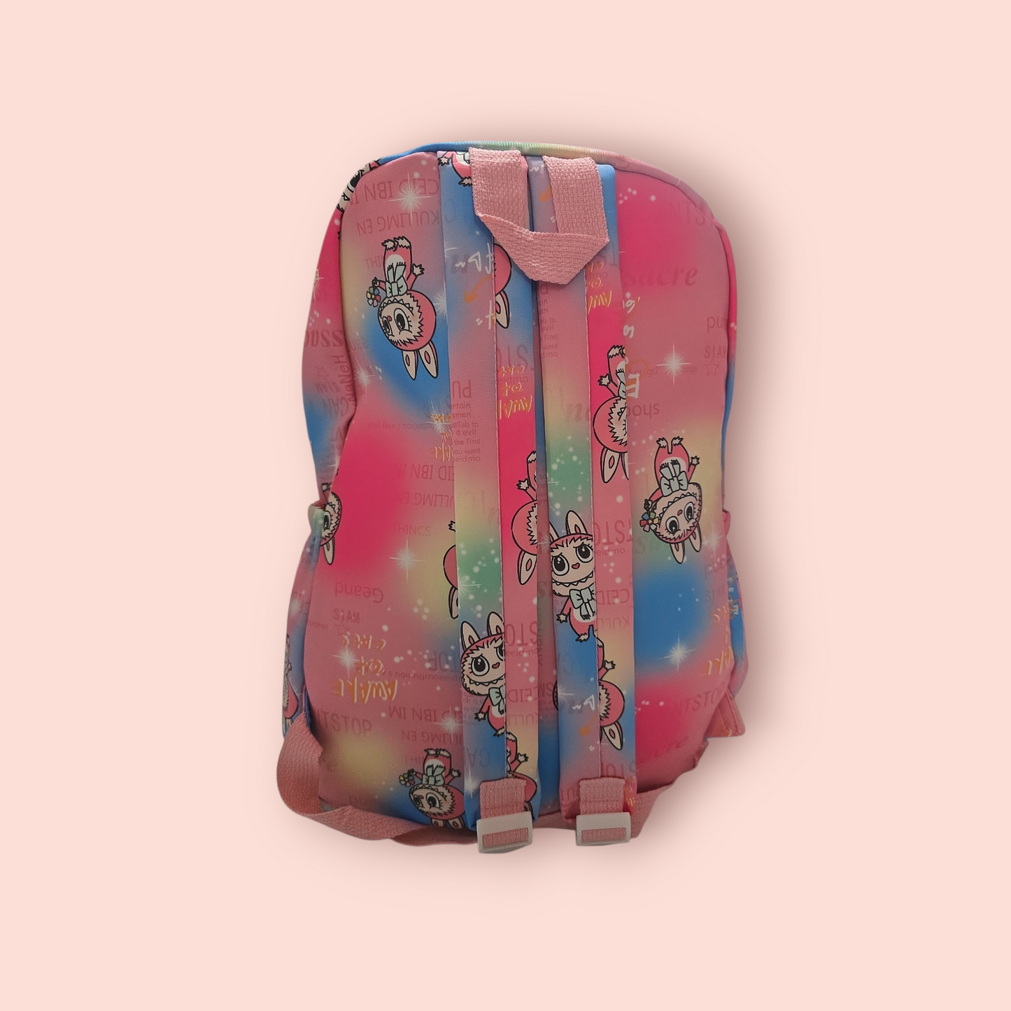 Large capacity Labubu's starts cartoon backpack lightweight students' schoolbags