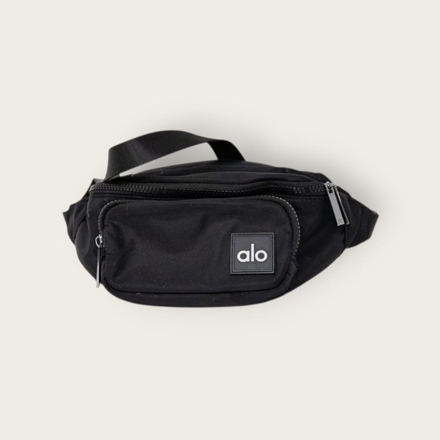Alo Yoga Black Explorer Fanny Pack