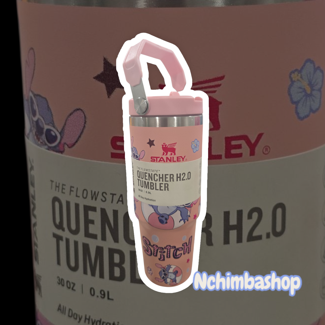 Stitch tumbler cup water 30oz