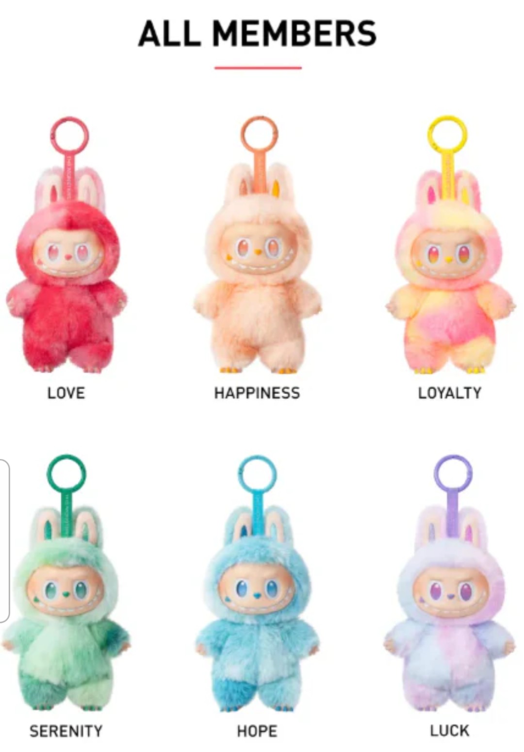 Labubu The Monsters Big Into Energy Plush Blind Box