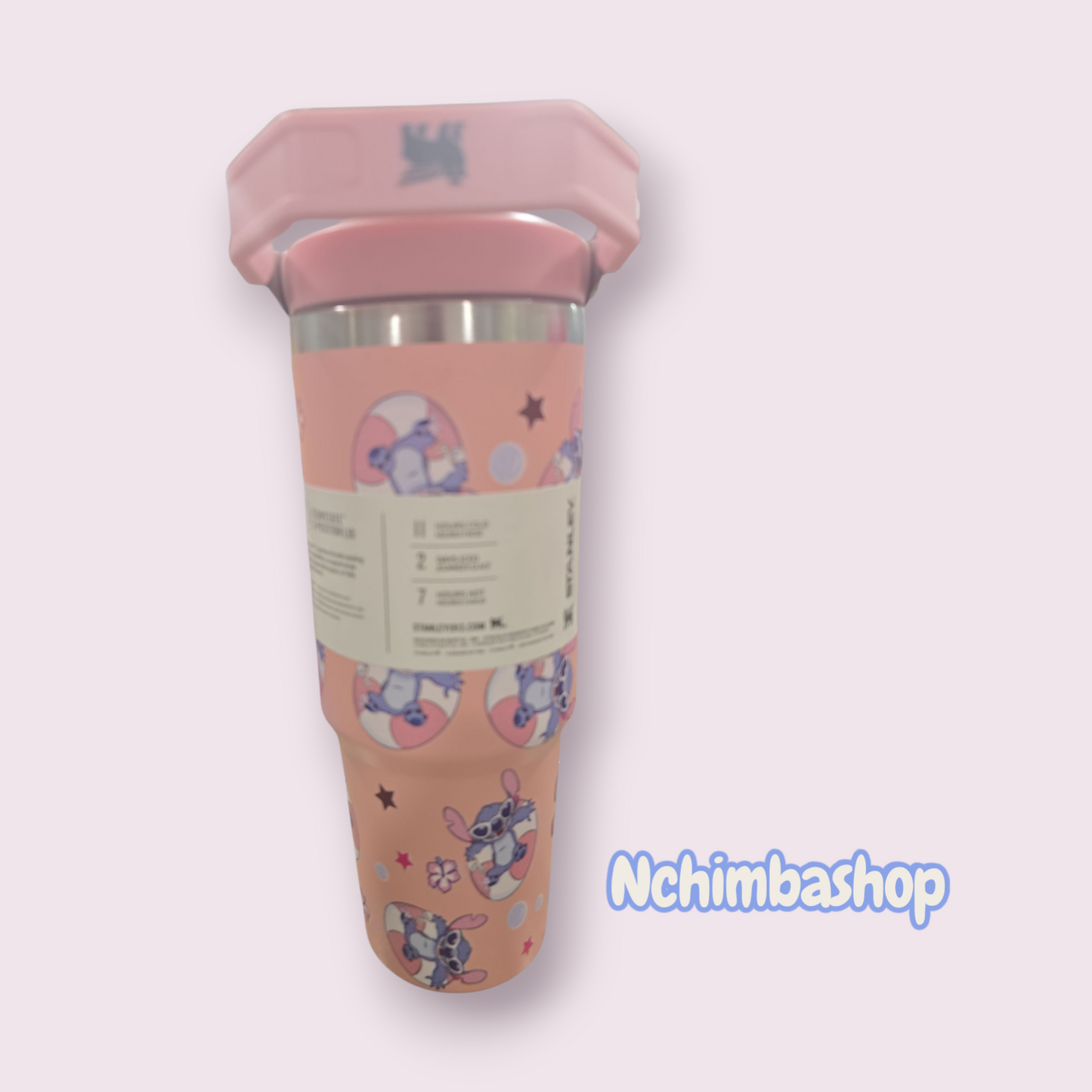 Stitch tumbler cup water 30oz