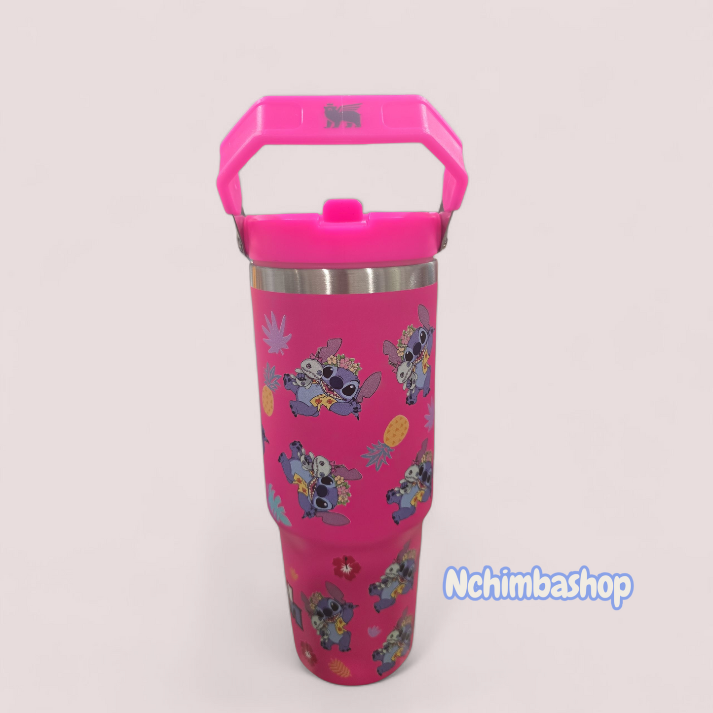 Stitch tumbler cup water 30oz
