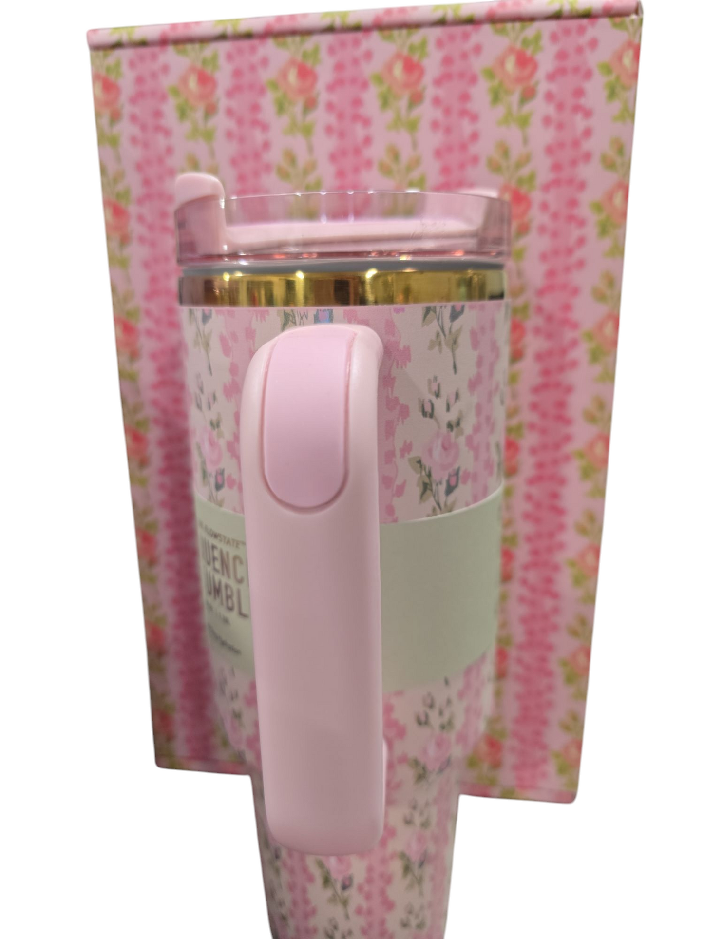 The Stanley X LoveShackFancy bows Holiday Quencher | 40 OZ new in box tumbler bottle water vacuum cup stainless steel valentines gift for her
