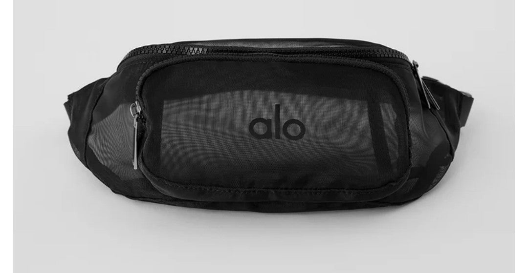 Alo Yoga Sheer Fanny Pack black