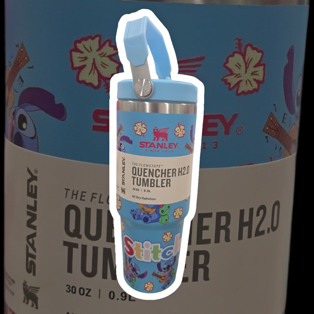 Stitch tumbler cup water 30oz