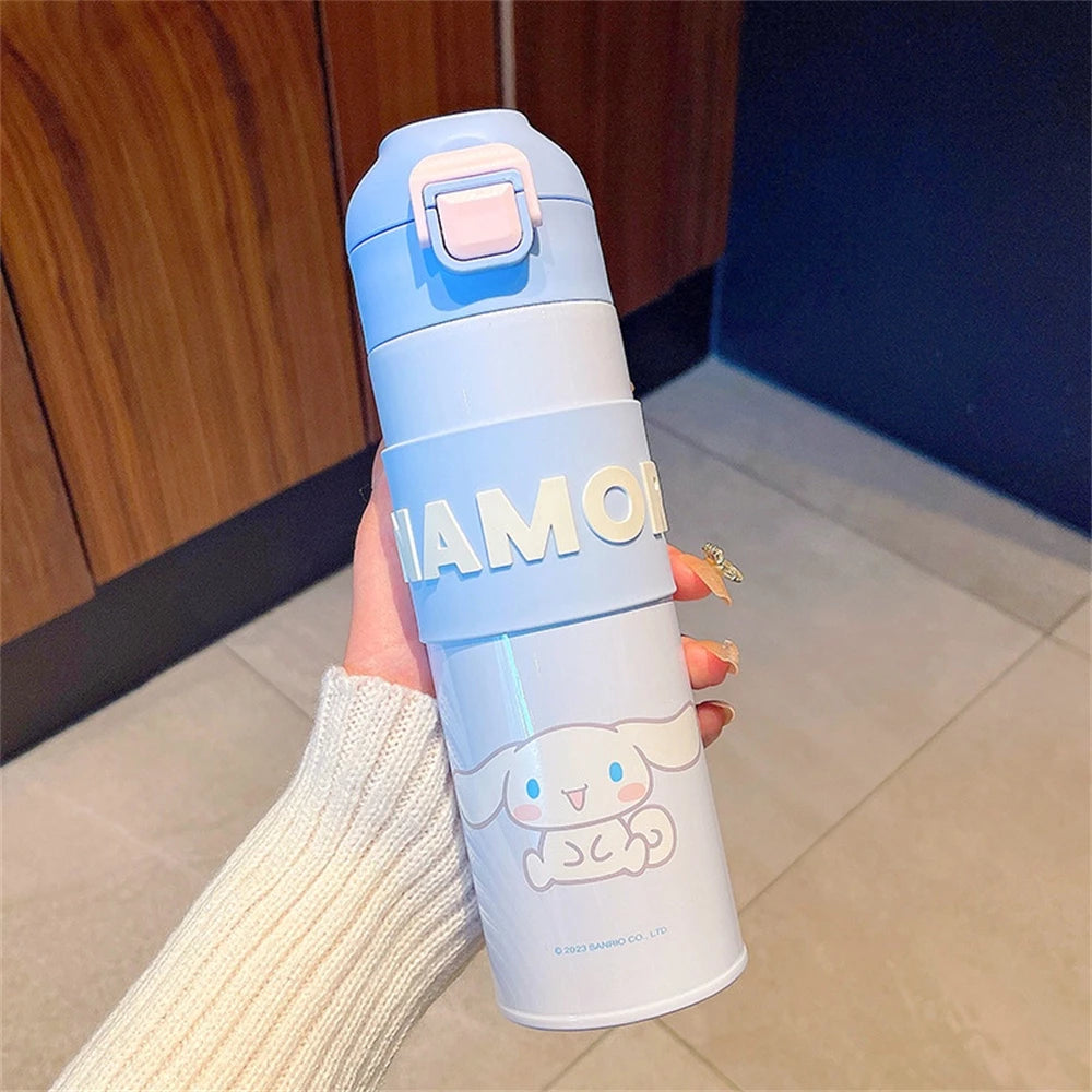 Melody Stainless Steel Insulated Water Bottle 400ml - Pink