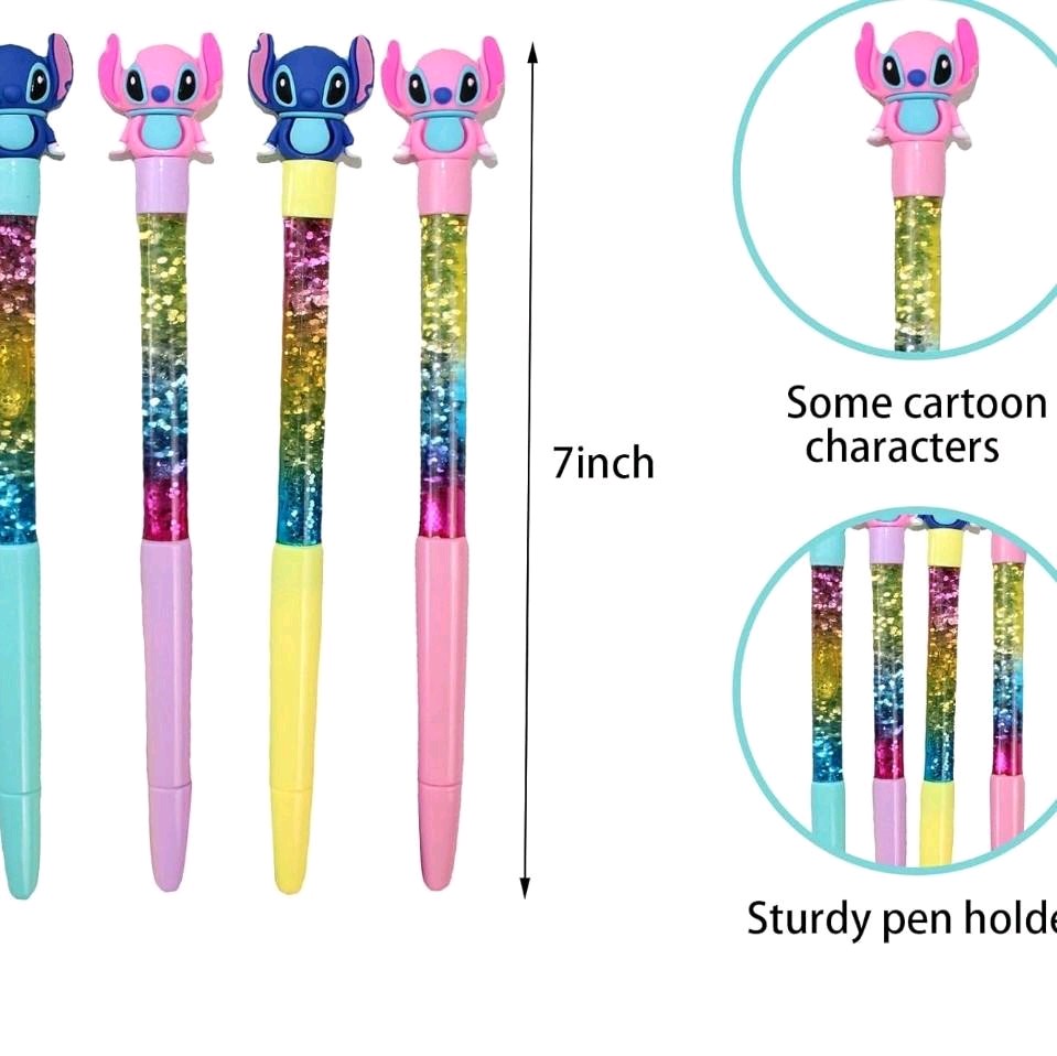 Stitch Cartoon character pen Neutral 0.5mm - Writing Tool for Office and School