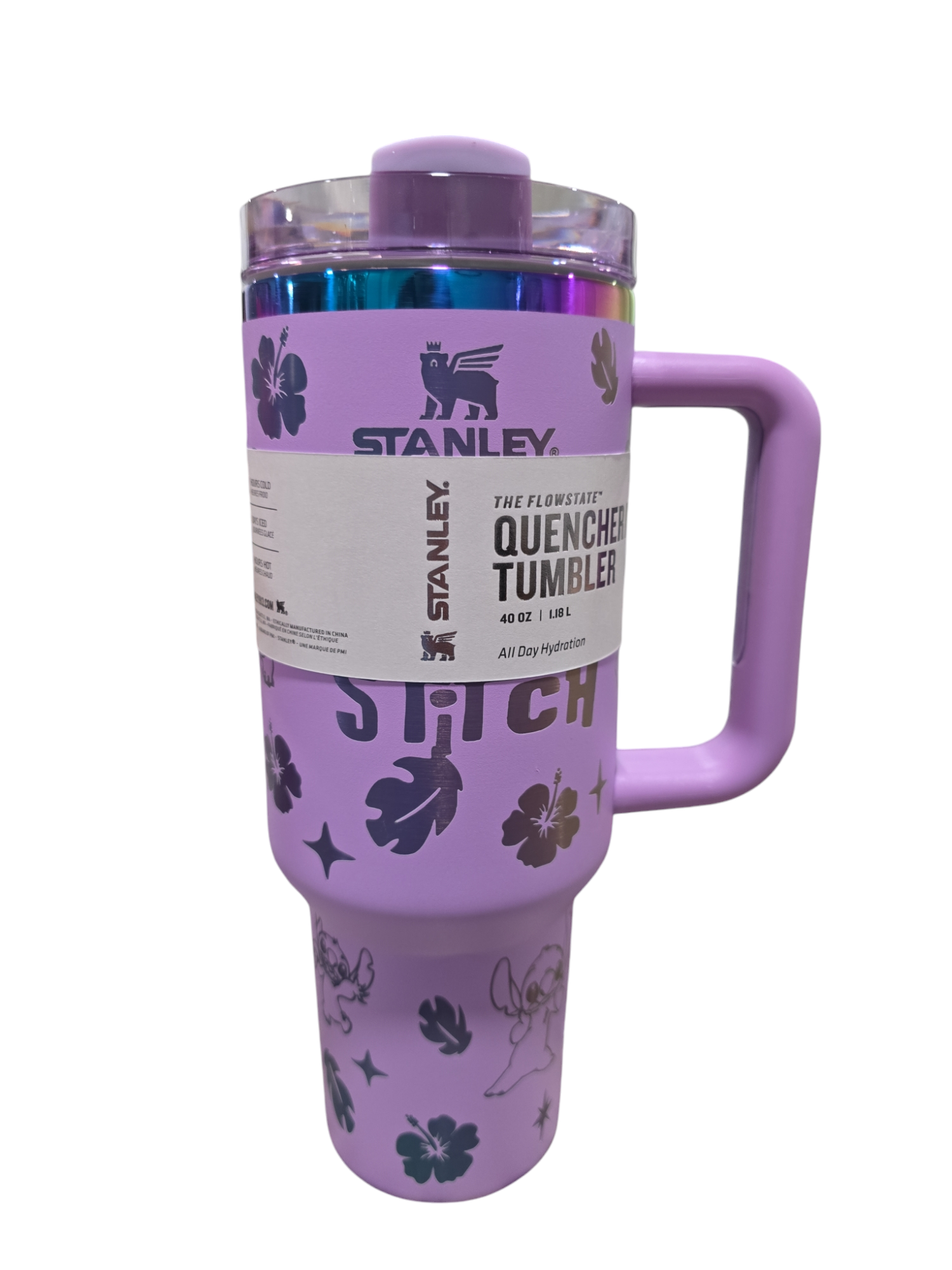 Stitch Tumbler Quencher laser engraved 40oz free stitch straw topper holiday deal,cup,bottle.