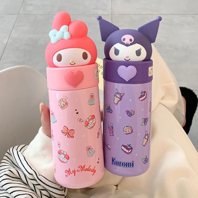 Cinnamoroll Stainless Steel Insulated Water Bottle 350ml - Blue