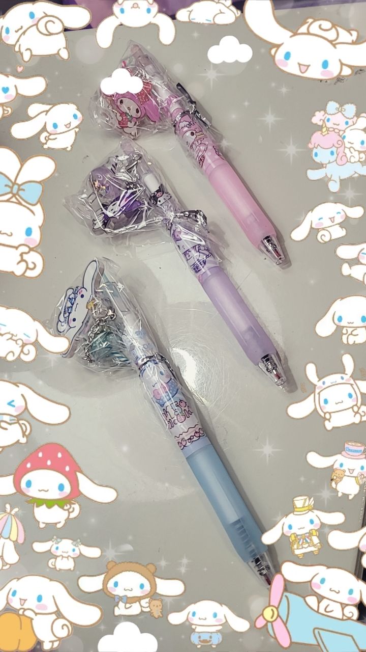 Cinnamorroll pen with dangler