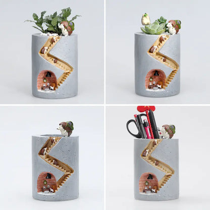Creative Animal Resin Flower Pot for Succulents