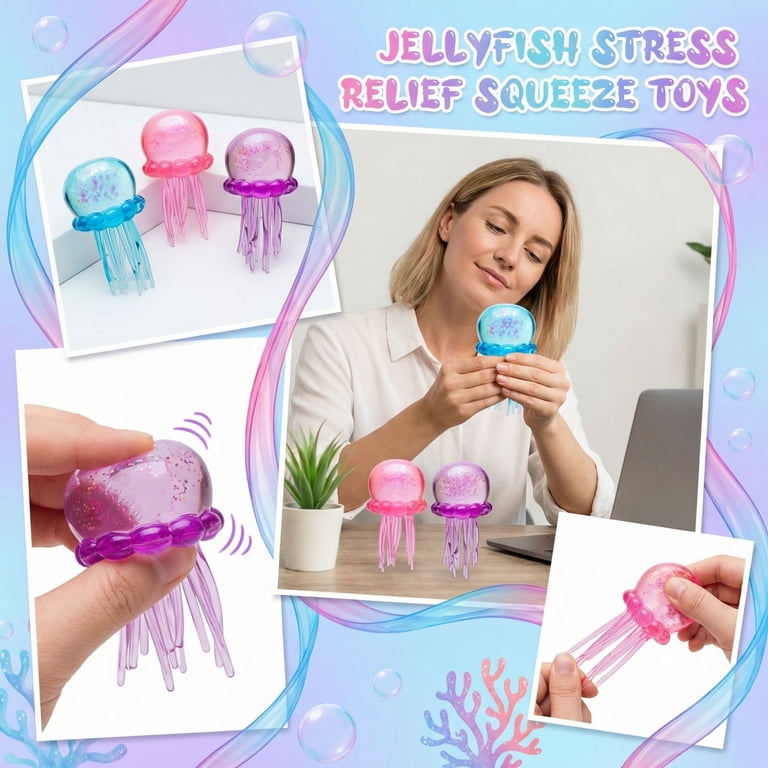 Jelly Squish Stress Ball MISCL Color Unbranded