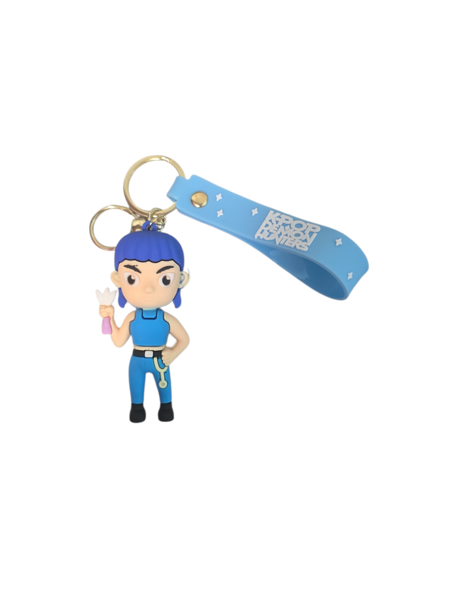 KPOP Demon Hunters Silicone Keychain  - Collectible Accessory