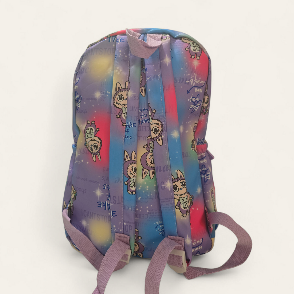 Large capacity starts cartoon backpack  lightweight students' schoolbags