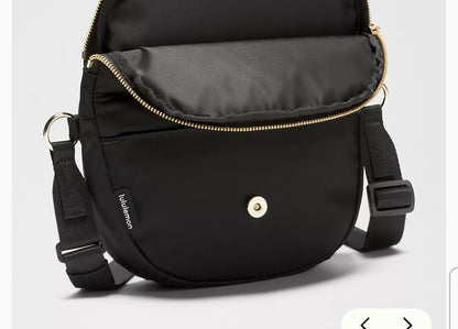 Lululemon All Night Festival Crossbody Micro Belt Bag 2L Black silver