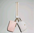 Lululemon Dual pouch wordmark wrislet  Wallet Keychain