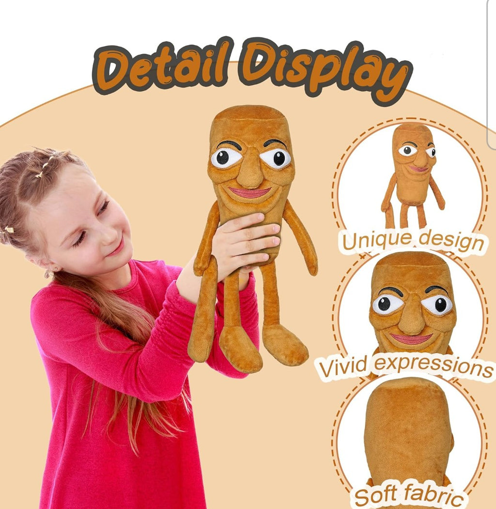 Tung Tung Sahur Italian Brainrot Plush,10 inch animals or AI Plush toy Gift Cute StuffedToy