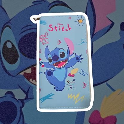 Stitch zipper wallet