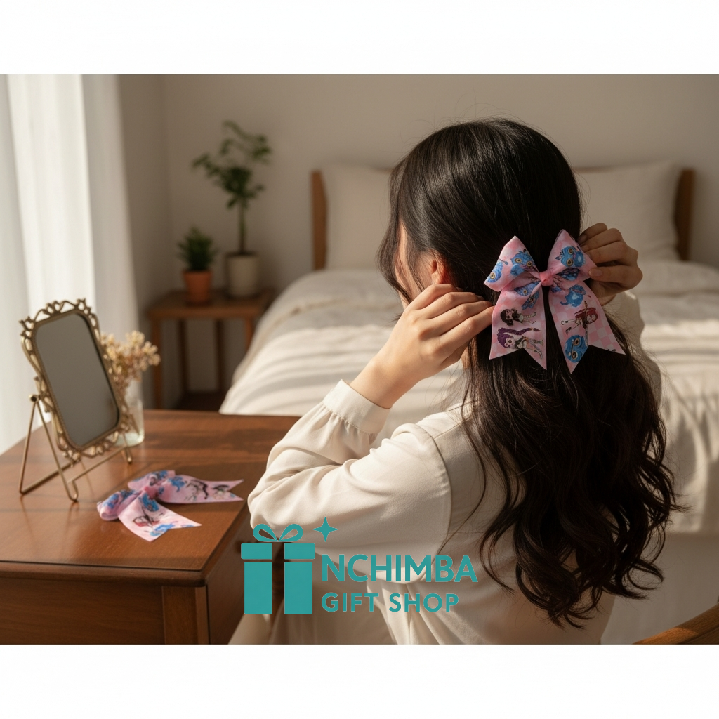 Kpop hunters hair bows set of 2 per package