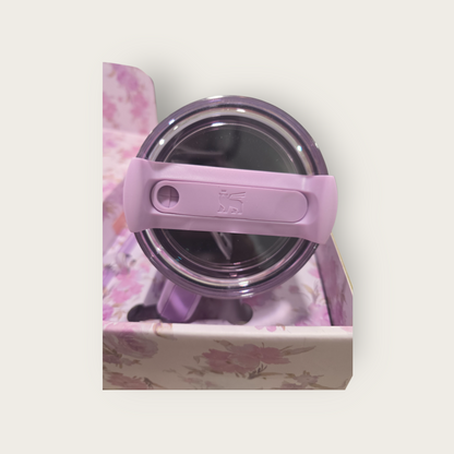 The X LoveShackFancy style  Holiday Quencher | 40 OZ new in box tumbler bottle water vacuum cup stainless steel christmas gift for her