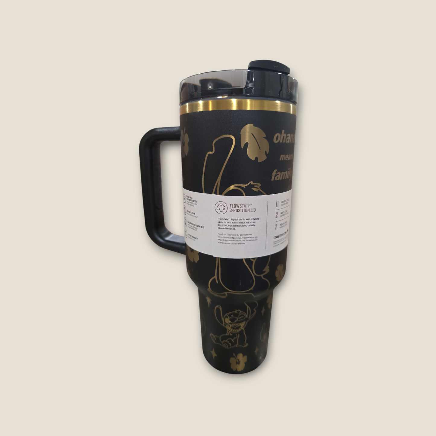 Stich tumbler stanley bottle