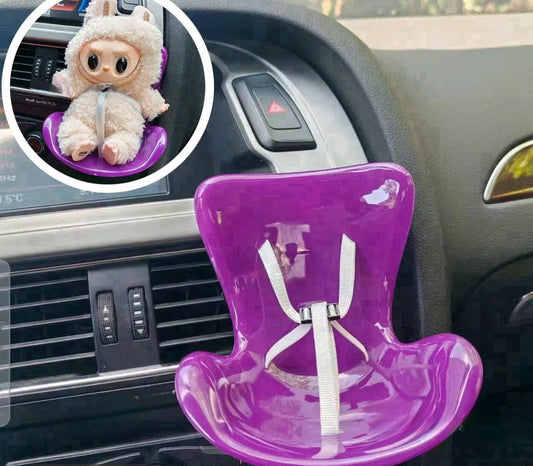 Doll seat labubu safety seat car decor