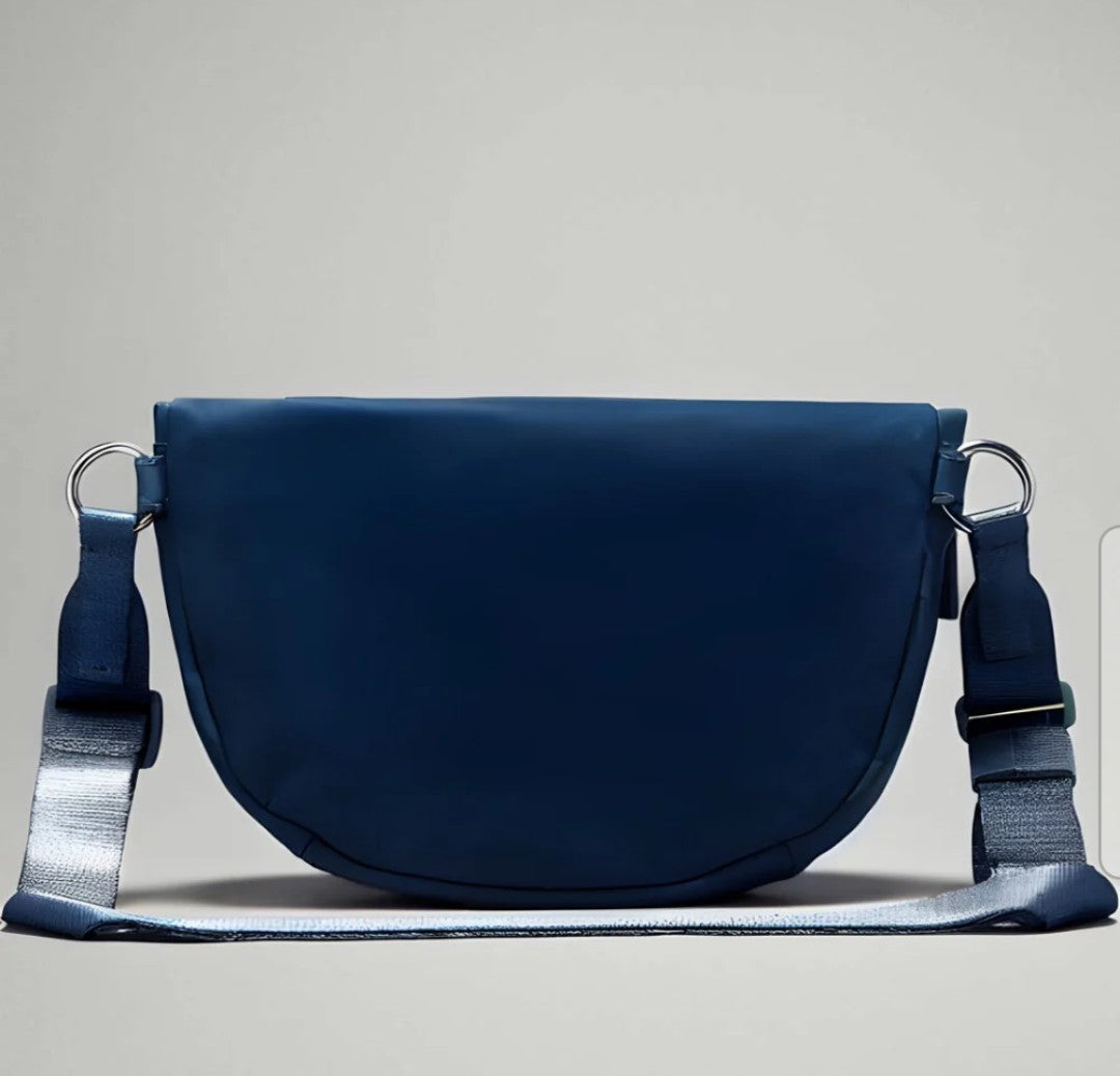 Lululemon All Night Festival crossbody Micro Belt Bag 2L- true navy blue