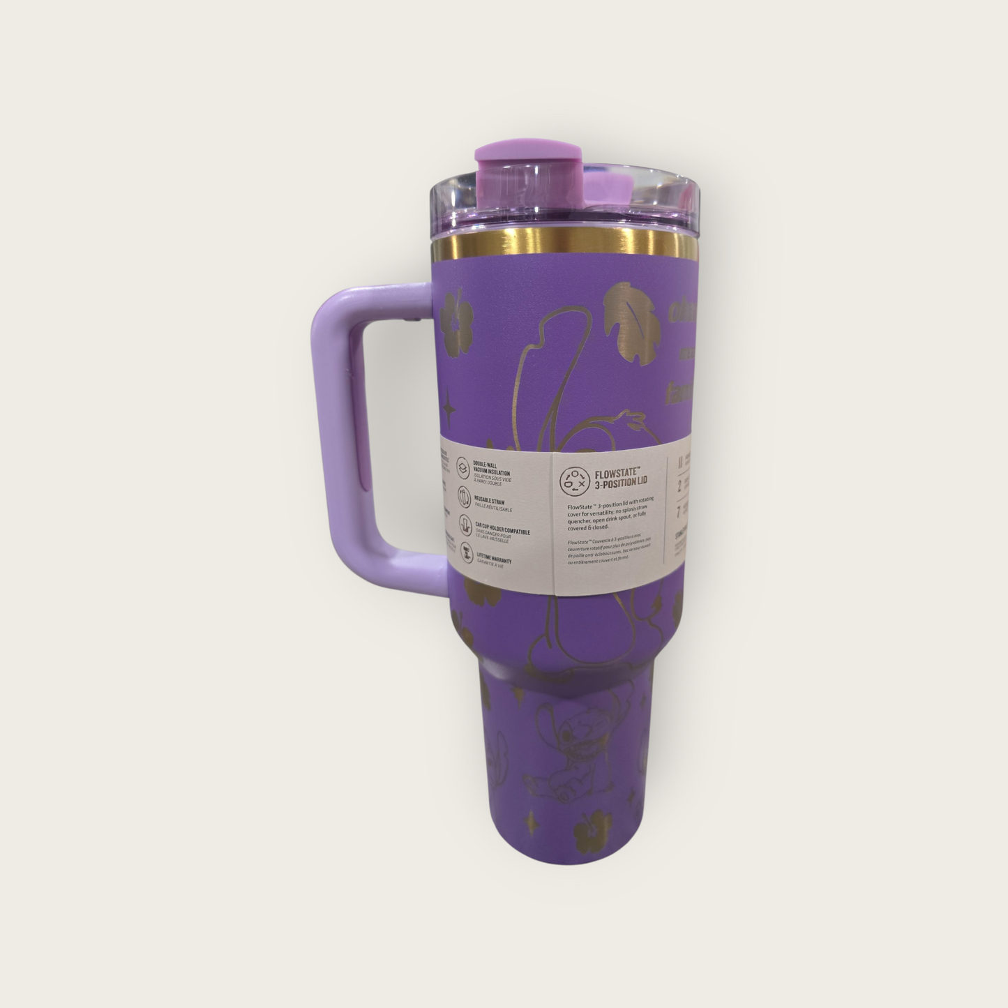 Stich tumbler stanley bottle