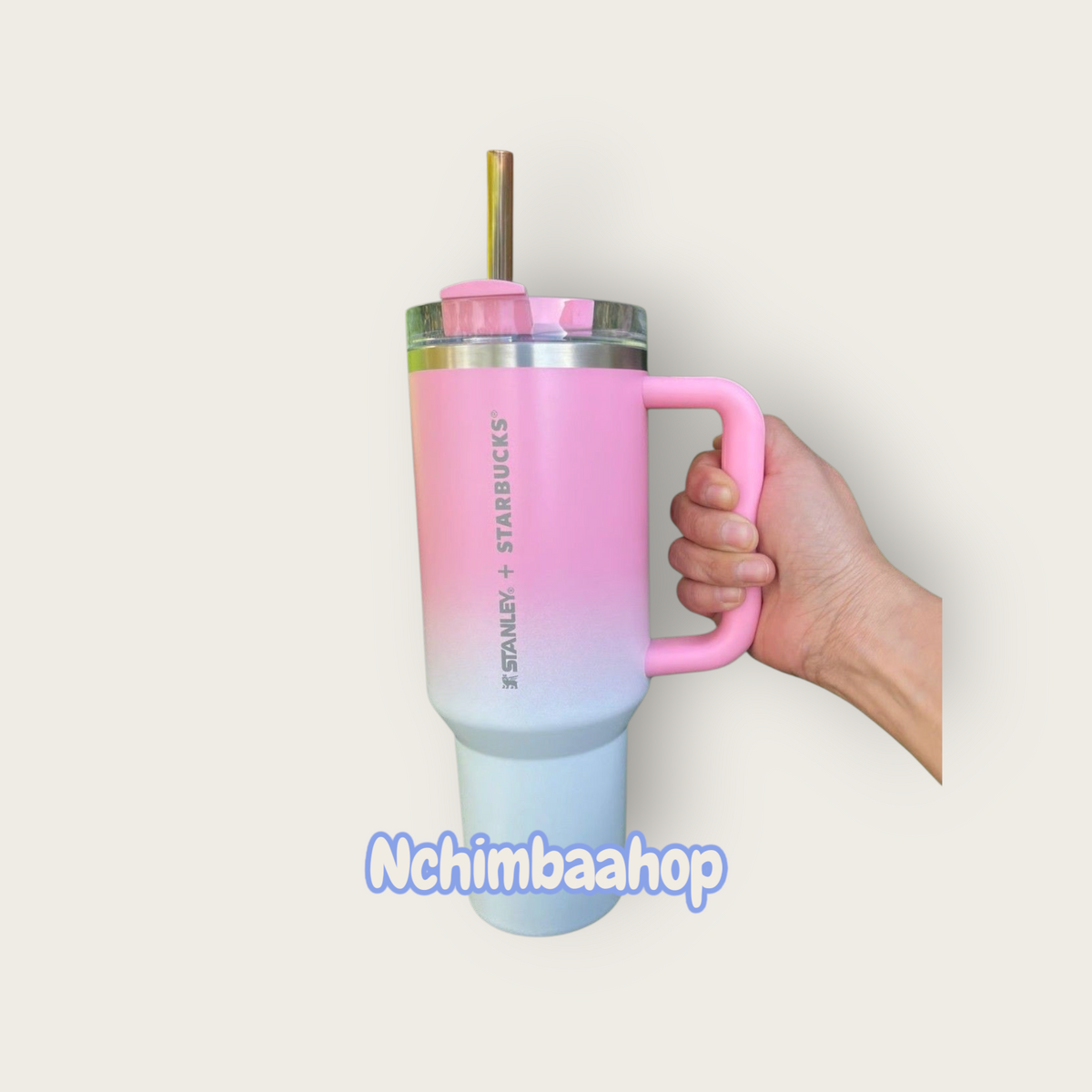 NWT - Starbucks x Stanley Sweet Pink Ombre 40oz Tumbler Philippines Exclusive