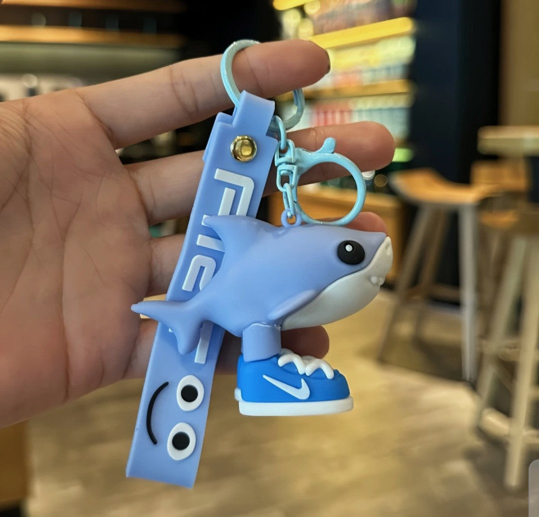 Italian Brainrot Figure Keychain Funny Hanging Pendants Tung Tung Sahur Ornament