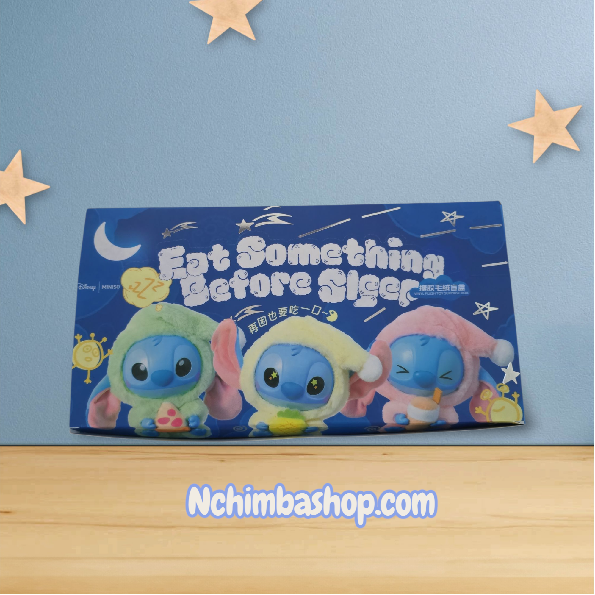 Stitch style Eat Something Before Sleep Series Vinyl Figure Blind Box