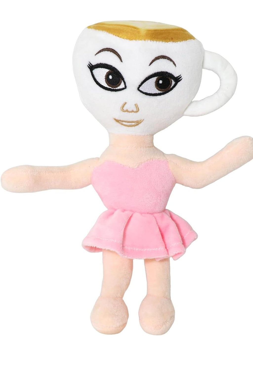 Italian Brainrot Plush,11 inch Ballerina Cappuccina Toy Gift,Cute Stuffed Figure D