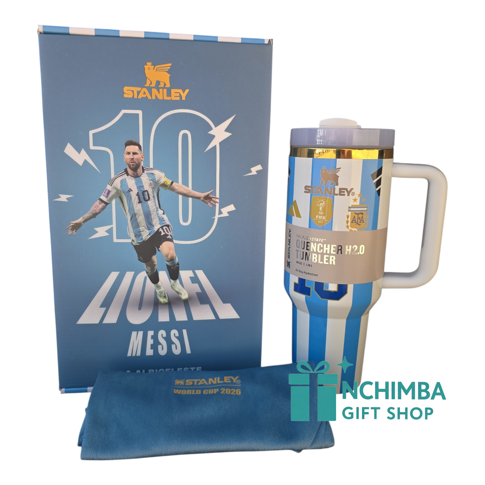 MESSI Custom 2026 FIFA World Cup Stanley Tumbler 40oz