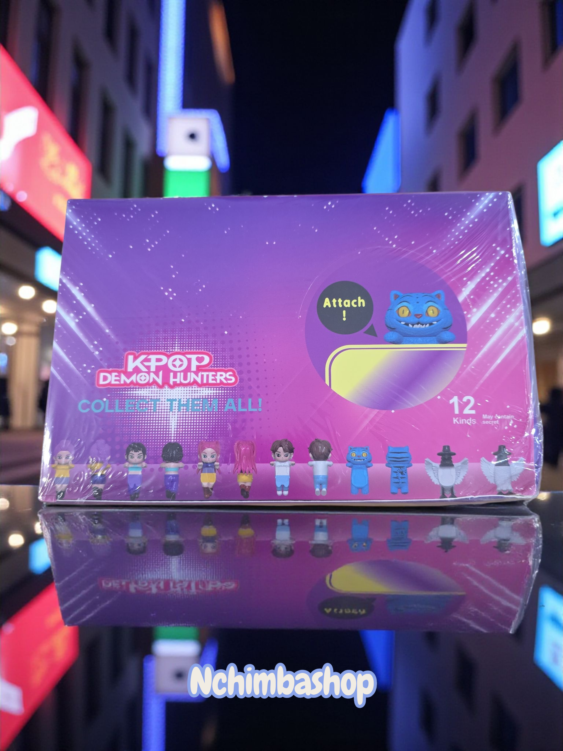 K-Pop Demon Hunters blind box computer monitor decor