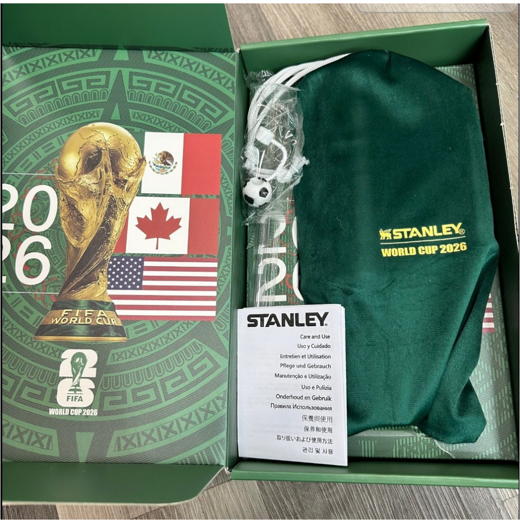 Custom 2026 FIFA World Cup Stanley Tumbler 40oz and Mexico Mascot cup