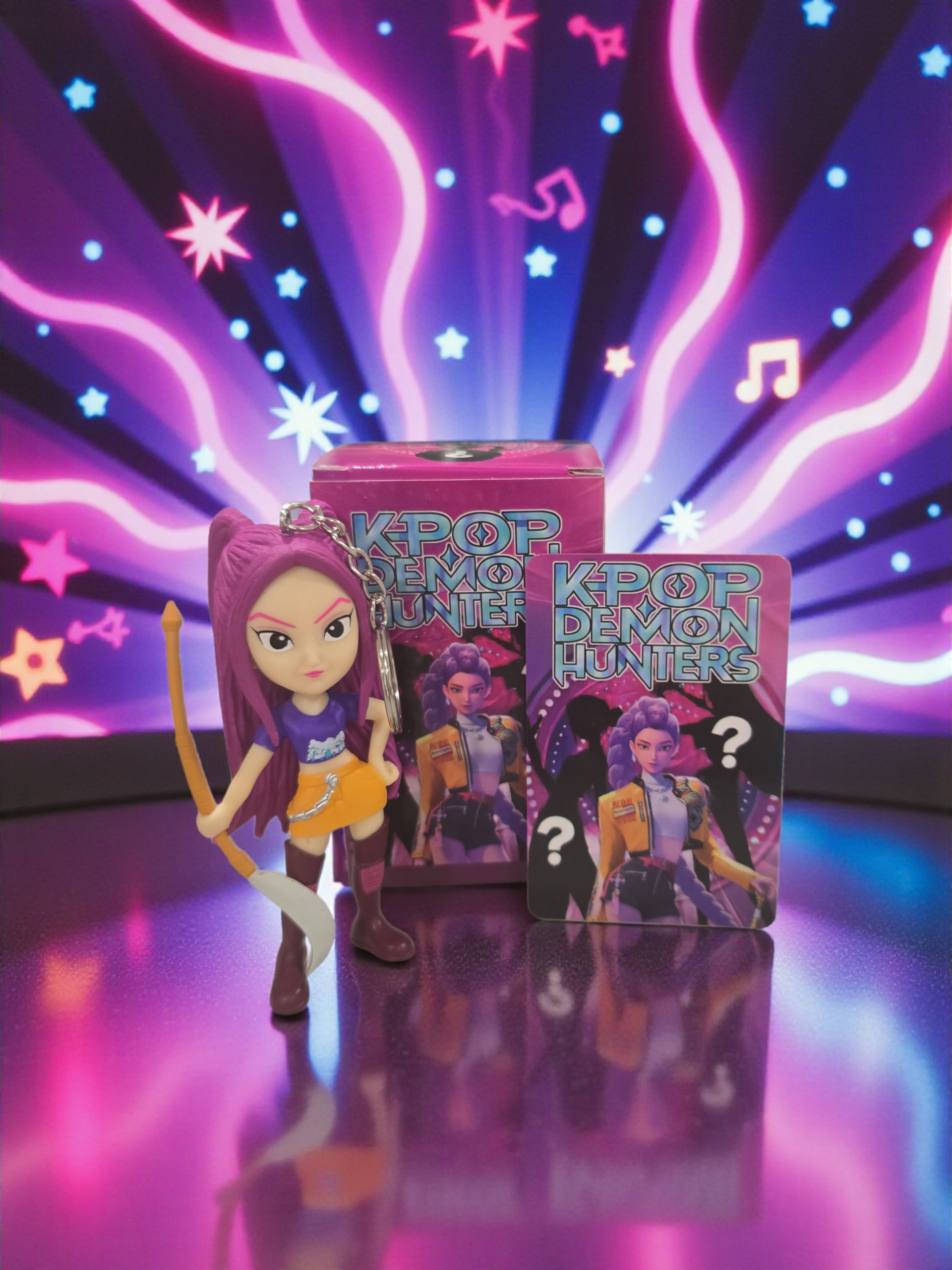 K-Pop Demon Hunters 6pcs Blind Box Keychain